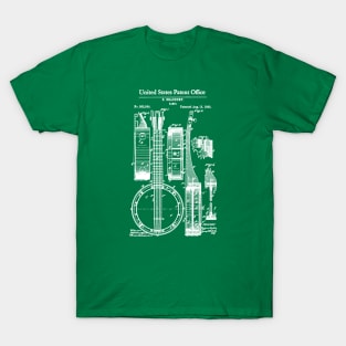 Banjo Patent 1882 T-Shirt